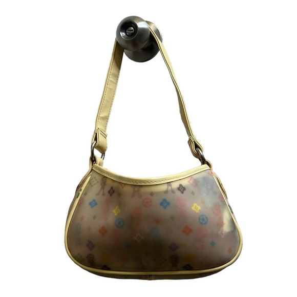 Vintage Bratz Y2K 2004 Frosted Jelly Monogram Vinyl Bag Purse Handbag - Picture 15 of 16